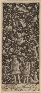 Ornament with Foliage and Birds by Bartolomeus van Lochom after Hans Janssen