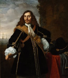 Portrait of Captain Gideon de Wildt by Bartolomeus van der Helst