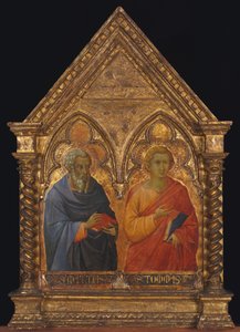 Saints Matthias and Thomas, ca. 1350 by Bartolommeo Bulgarini