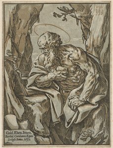 Saint Jerome, after Guido Reni