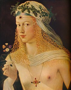 Idealized Portrait of a Courtesan as Flora