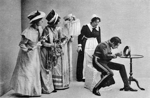 Scene from Quality Street, 1902