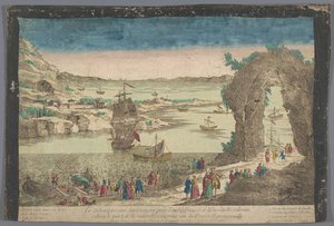 View of the Arrival of the French in the Port of Cayenne for the Establishment of a New Settlement