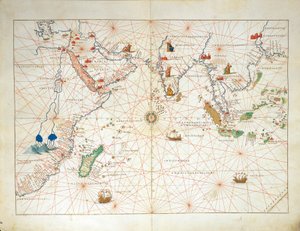 The Indian Ocean and part of Asia and Africa, from Atlas of the World in thirty-three Maps