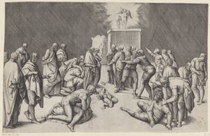 Ark of the Covenant in the Temple of Dagon