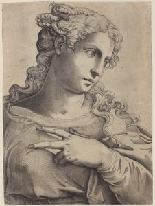 Young Woman Looking to the Right
