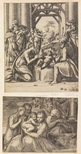 Holy Family by Battista del Moro