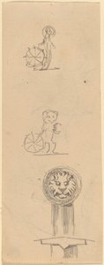 Sheet of Sketches by Beatrice Godwin Whistler