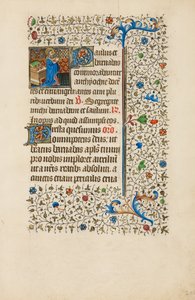 Saint Barnabas Reading from a Book by Bedford Master