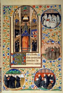 Scene of Monastic Life