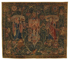 Tapestry, Sibylla Libya and Europa (One of Set of Six Sibyls, Called the 