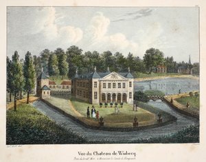 Vue de Château de Wisbecq
