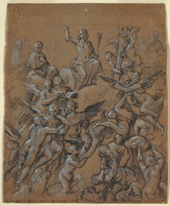 Christ in Glory with Angels, ca. 1630