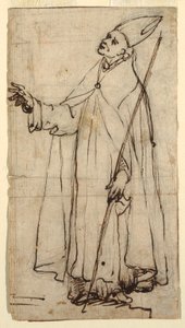 Standing Bishop, ca. 1620 by Belisario Corenzio