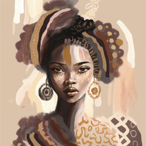 Elegance Portrait of Woman