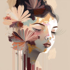 Elegant Floral Serenity by Bella Eve