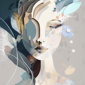 Serene Abstract Woman
