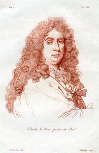 Charles le Brun, French Baroque era painter, 19th century