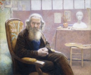 An Old Artist by Belmiro de Almeida