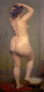 Female Nude (Manuela) by Belmiro de Almeida