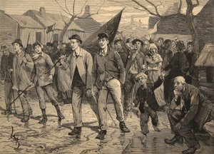 General Strike in Belgium-Miners
