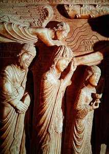 The Virgin (detail) by Benedetto Antelami