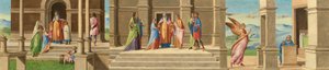 The Presentation and Marriage of the Virgin, and the Annunciation by Benedetto Diana