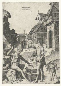 Apollo with Cupid by Vulcan