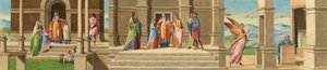 The Presentation and Marriage of the Virgin, and the Annunciation by Benedetto Rusconi