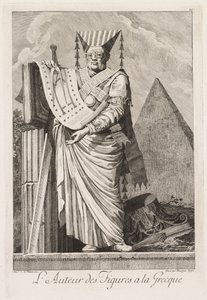 Mascarade à la Grecque: The Author of the Figures à la Grecque Plate 10 by Benigno Bossi
