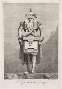 Masquerade in the Greek Style: The Greek Bride (Plate 7)