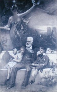 Victor Hugo and his Grandchildren