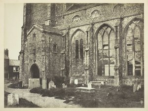Southside of Cromer Church, c. 1850s by Benjamin Brecknell Turner