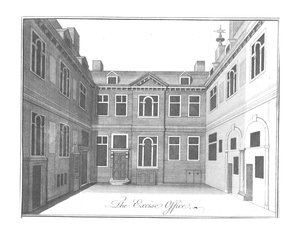 The Excise Office, c1756