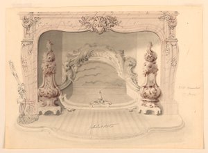 Cast-iron Grate, ca. 1840