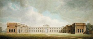 Perspective view of the Kitchen Court by Benjamin Dean Wyatt