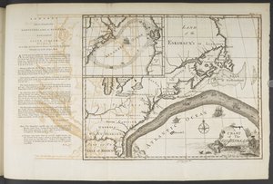 A Chart of the Gulf Stream, in 