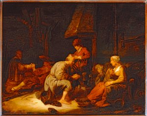 The Operation of the Magnifying Glass, 1630 by Benjamin Gerritsz. Cuyp