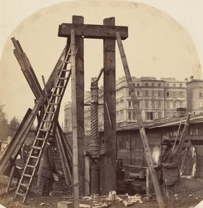 Construction of the 1862 International Exhibition at South Kensington by Benjamin L. Spackman
