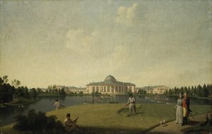 View of the Tauride Palace from the Garden by Benjamin Paterssen