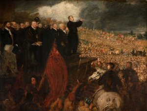 Meeting of the Birmingham Political Union, 1832-33 by Benjamin Robert Haydon