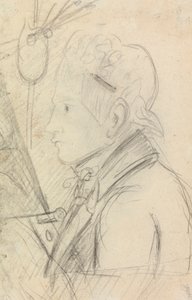 Portrait Study of a Young Man by Benjamin Robert Haydon