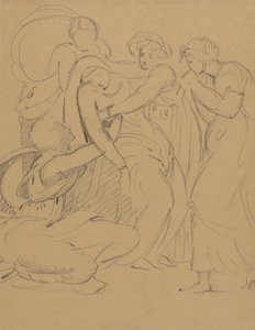 Study of a Dramatic Scene by Benjamin Robert Haydon