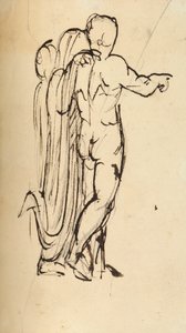 Study of a Group of Standing Figures by Benjamin Robert Haydon
