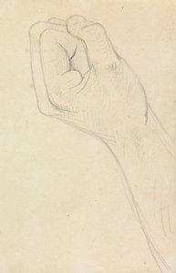 Study of a Hand, Balled into a Fist by Benjamin Robert Haydon