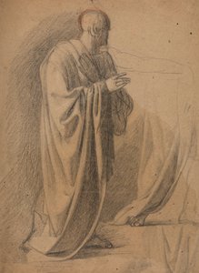 Study of a Man in a Long Robe by Benjamin Robert Haydon