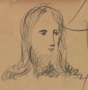 Study of the Face of Jesus by Benjamin Robert Haydon