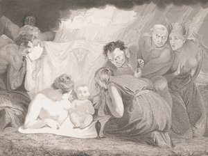 Infant Shakespeare Attended by Nature and the Passions, 1799 by Benjamin Smith