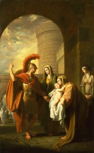 Hector Taking Leave of Andromache by Benjamin West