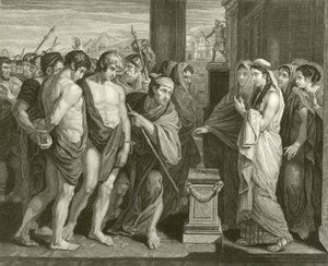Pylades and Orestes by Benjamin West